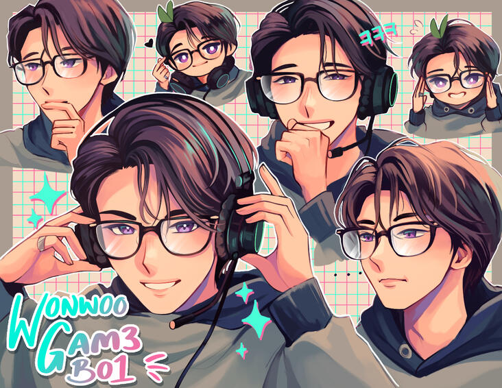 WONWOO SKETCHPAGE